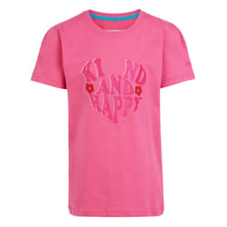 Regatta Childrens/Kids Bosley VII Text T-Shirt - 3-4 Years, Flamingo Pink