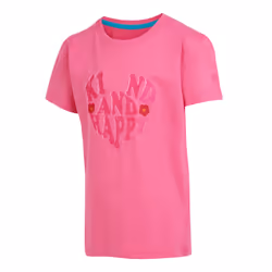 Regatta Childrens/Kids Bosley VII Text T-Shirt - 3-4 Years, Flamingo Pink