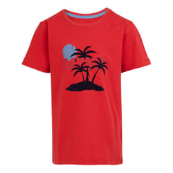 Regatta Childrens/Kids Bosley VII Hawaii Palm Tree T-Shirt - 3-4 Years, Danger Red