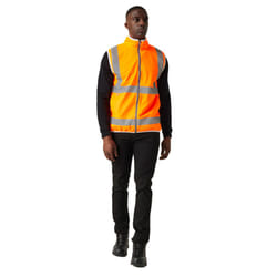 Regatta Mens Pro Full Zip Hi-Vis Vest - S, Orange