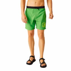 Regatta Mens Bentham Swim Shorts - S, Fairway Green/Black