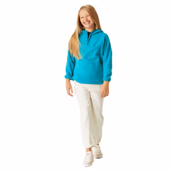 Regatta Childrens/Kids Fayley Fleece Hoodie - 11-12 Years, Tahoe Blue