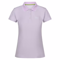 Regatta Womens/Ladies Maverick V Polo Shirt - 12 UK, Lilac Frost
