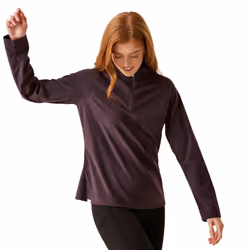 Regatta Womens/Ladies Pimlo Half Zip Fleece - 12 UK, Deep Plum