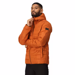 Regatta Mens Helfa Jacket - S, Burnt Copper
