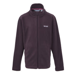 Regatta Great Outdoors Childrens/Kids King II Lightweight Full Zip Fleece Jacket - 3-4 Years, Deep Plum
