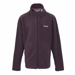 Regatta Great Outdoors Childrens/Kids King II Lightweight Full Zip Fleece Jacket - 5-6 Years, Deep Plum