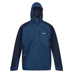 Regatta Mens Britedale Waterproof Jacket - XL, Moonlight Denim/Navy