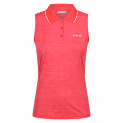 Regatta Womens/Ladies Tima II Sleeveless Polo Shirt - 12 UK, Pink Potion/Flamingo Pink