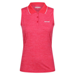 Regatta Womens/Ladies Tima II Sleeveless Polo Shirt - 12 UK, Pink Potion/Flamingo Pink