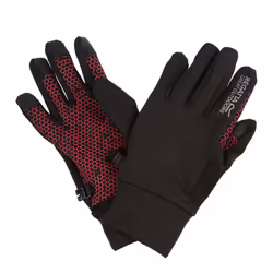Regatta Childrens/Kids Grippy II Lightweight Gloves - 4-6 Years, Black/Pink Potion