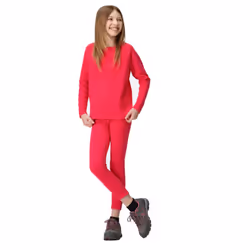 Regatta Girls Thermal Base Layer Leggings - 14 Years, Pink Potion