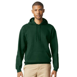 Gildan Unisex Softstyle Midweight Hoodie - 3XL, Forest Green