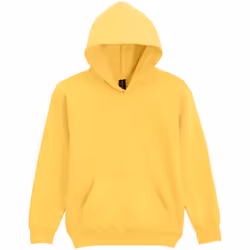 Gildan Childrens/Kids Softstyle Plain Midweight Hoodie - 5-6 Years, Daisy