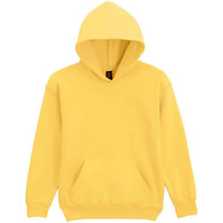 Gildan Childrens/Kids Softstyle Plain Midweight Hoodie - 5-6 Years, Daisy