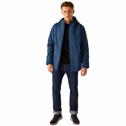 Regatta Mens Sterlings IV Waterproof Jacket - L, Moonlight Denim