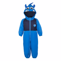 Regatta Childrens/Kids Mudplay III Monster Waterproof Puddle Suit - 6-12 Months, Hydro Blue