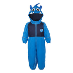 Regatta Childrens/Kids Mudplay III Monster Waterproof Puddle Suit - 6-12 Months, Hydro Blue