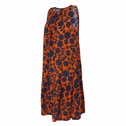 Regatta Womens/Ladies Orla Kiely Passion Flower Midi Dress - 8 UK, Orange