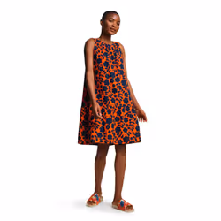 Regatta Womens/Ladies Orla Kiely Passion Flower Midi Dress - 8 UK, Orange