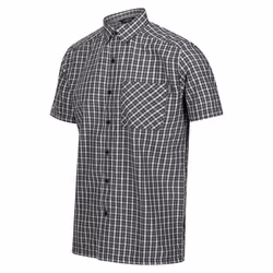 Regatta Mens Kalambo VIII Checked Shirt - S, Agave Green/Ash