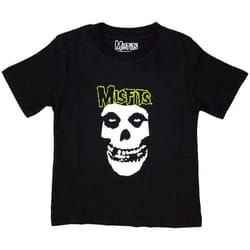 Misfits Childrens/Kids Skull Logo T-Shirt - 3-4 Years, Black