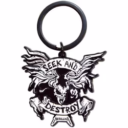 Metallica Seek And Destroy Enamel Keyring
