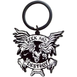 Metallica Seek And Destroy Enamel Keyring