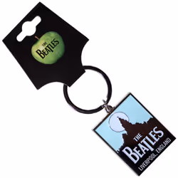The Beatles Liverpool, England Skyline Keyring