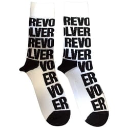 The Beatles Unisex Adult Revolver Repeat Print Socks
