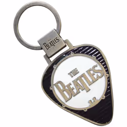 The Beatles Drum Logo Plectrum Keyring