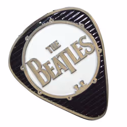 The Beatles Drum Logo Plectrum Keyring