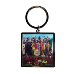 The Beatles Sgt Pepper Album Photo Print Keyring