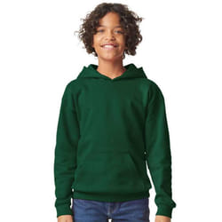 Gildan Childrens/Kids Fleece Midweight Hoodie - S, Forest Green
