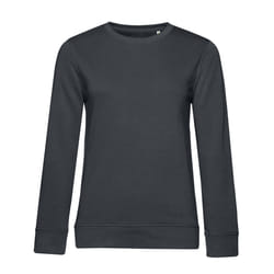 B&C Womens/Ladies Inspire Crew Neck Jumper - 10 UK, Asphalt