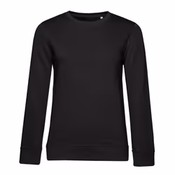 B&C Womens/Ladies Inspire Crew Neck Jumper - 10 UK, Black Pure