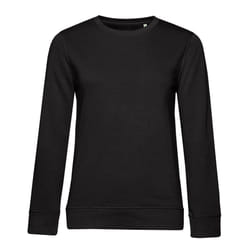 B&C Womens/Ladies Inspire Crew Neck Jumper - 10 UK, Black Pure