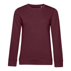 B&C Womens/Ladies Inspire Crew Neck Jumper - 18 UK, Burgundy
