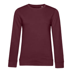 B&C Womens/Ladies Inspire Crew Neck Jumper - 10 UK, Burgundy