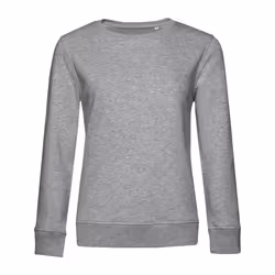B&C Womens/Ladies Inspire Crew Neck Jumper - 8 UK, Heather Grey