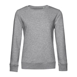 B&C Womens/Ladies Inspire Crew Neck Jumper - 8 UK, Heather Grey