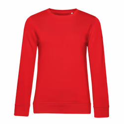 B&C Womens/Ladies Inspire Crew Neck Jumper - 10 UK, Red