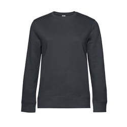 B&C Womens/Ladies Queen Crew Neck Jumper - S, Asphalt