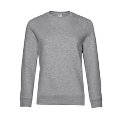 B&C Womens/Ladies Queen Crew Neck Jumper - XS, Heather Grey