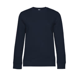 B&C Womens/Ladies Queen Crew Neck Jumper - XS, Navy
