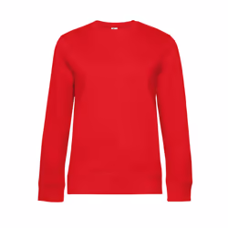 B&C Womens/Ladies Queen Crew Neck Jumper - XS, Red