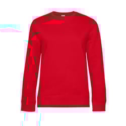 B&C Womens/Ladies Queen Crew Neck Jumper - XS, Red