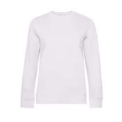 B&C Womens/Ladies Queen Crew Neck Jumper - XS, White