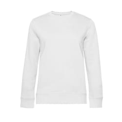 B&C Womens/Ladies Queen Crew Neck Jumper - XS, White
