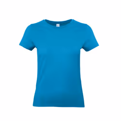 B&C Womens/Ladies E190 T-Shirt - XS, Atoll Blue
